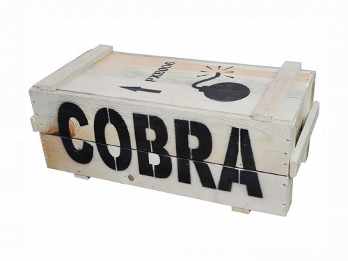 Cobra în cutie din lemn 87 de lovituri / multicalibru