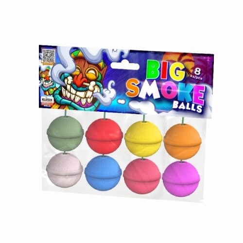 Colour smoke balls 8 buc