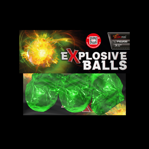 Explosive balls 3buc